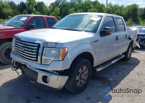 2012 Ford F-150 Xlt from USA, damaged, VIN 1FTFW1ET2CFB24015